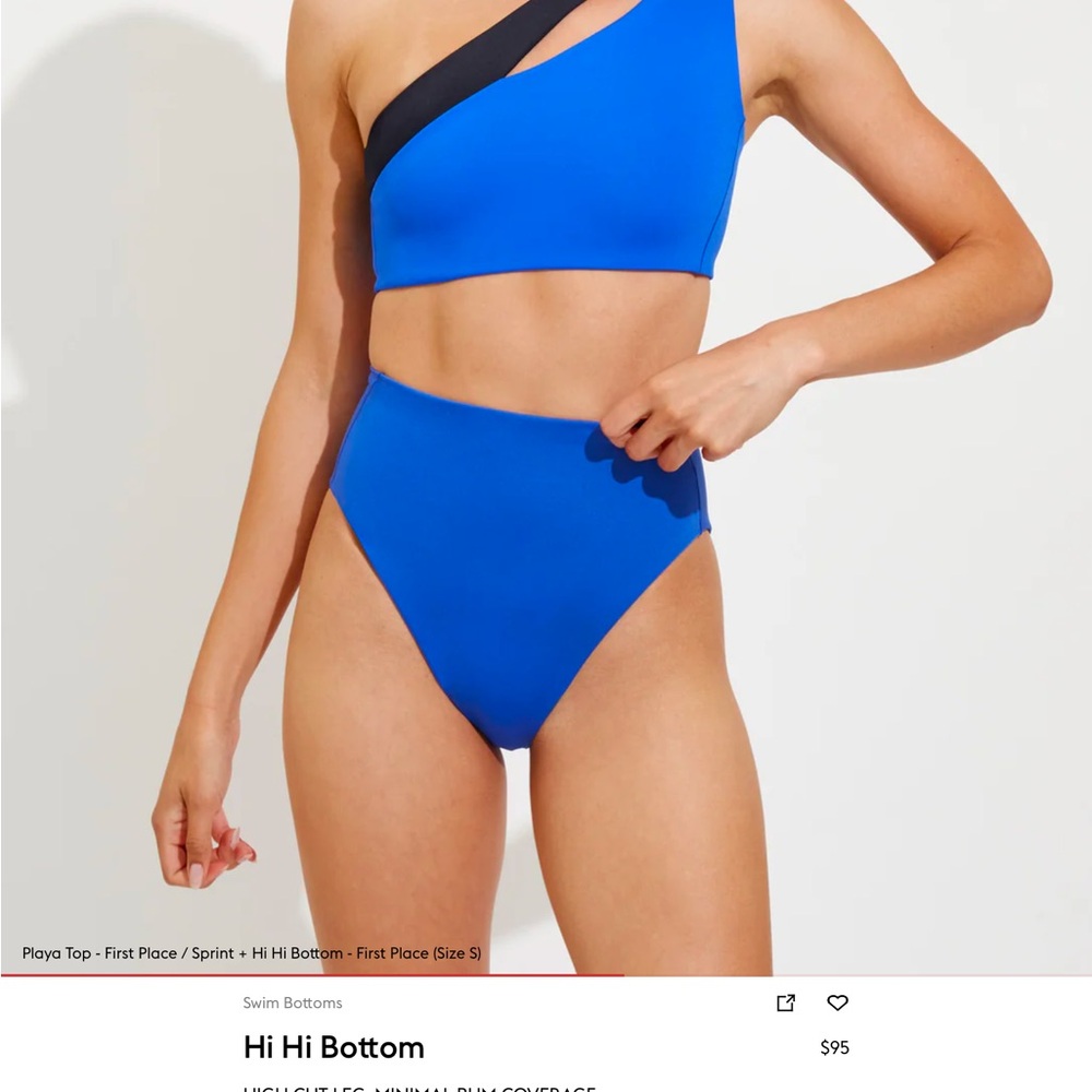 Left on Friday First place blue hi hi bottoms